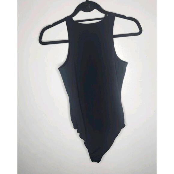 Good American The Peek-A-Boo Tank Bodysuit Women Size 2 - Picture 5 of 9